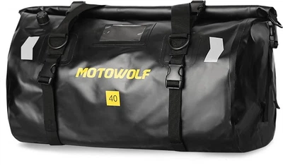 Сумка MOTOWOLF MDL0717 для мотоцикла задня водонепроникна 40 л Black