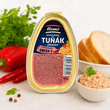 Паштет Hame Tunak pomazanka Pikantni Omega-3 Хаме тунець Пікантний Рибний паштет Омега-3 Помазанка Лодочка 100г