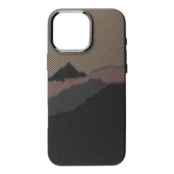 Чохол FIBRA Carbonite Design з MagSafe із принтом Design 3 для iPhone 15 Pro Max