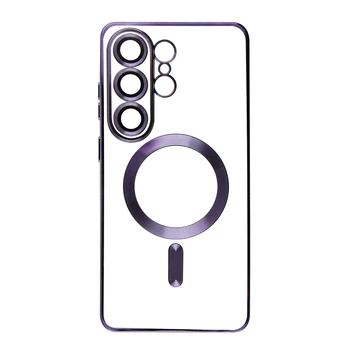 Чехол FIBRA Chrome MagSafe для Samsung S26 Ultra, фиолетовый