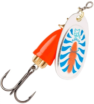 Блесна Blue Fox Vibrax Fluorescent BFF 1 4 g Orange/Blue Cyan (1102-BFF1 BFR)