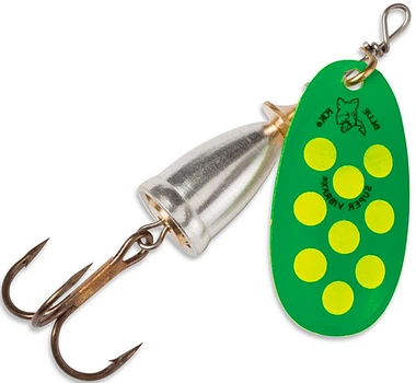 Блесна Blue Fox Vibrax Hot Pepper BFS 4 10 g Green/Lime (1102-BFS4 FGRY)