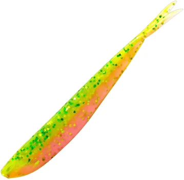 Силикон Lunker City Fin-S Fish 4 10 шт Green/Pink (1102-14240)