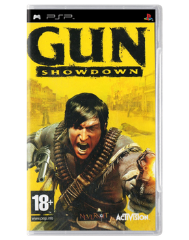 Игра Sony PlayStation Portable Gun Showdown Английская Версия Б/У