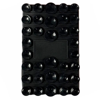 Тримач-присоска для телефону Sticker Hold Silicone 100*60 мм Black