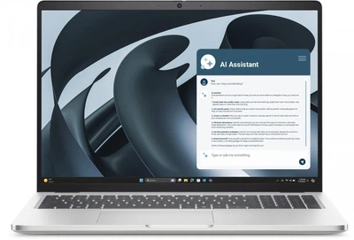 Ноутбук Dell Pro 16 Plus (PCHWK), AMD Ryzen 5 220 / 16″ / RAM 16 ГБ LPDDR5X / SSD 512 ГБ / AMD Radeon Graphics / Windows 11 Pro / Сріблястий