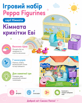 Ігровий набір Peppa Figurines серії Кімнати (Кімната крихітки Еві)