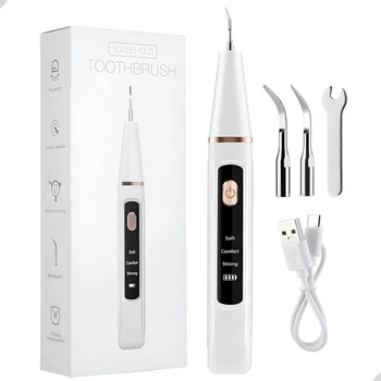 Портативный скалер Ультразвуковой для удаления зубного камня Teeth Cleaner HY-46 для домашнего использования