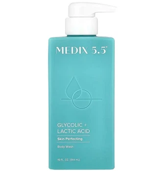Гель для душа, Medix 5.5, гликолевая кислота и молочная кислота, 444 мл