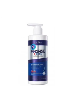 Шампунь против выпадения волос Sadoer 5% Minoxidil, Biotin Hair Crowth Shampoo, 300 мл (6942017823712)