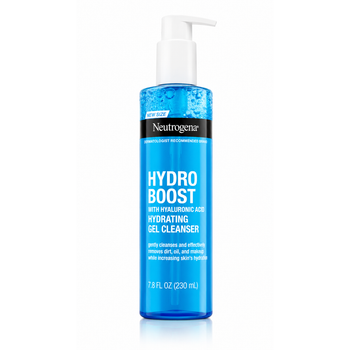 Neutrogena Hydro Boost Gel Cleanser 230 мл очищающий гель для умывания и снятия макияжа с гиалуроновой кислотой