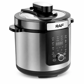 Мультиварка RAF R.184 6 л 1000 Вт с цифровым дисплеем таймером отложенным стартом до 24 часов