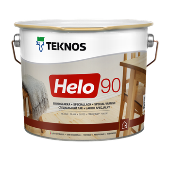 Лак для паркету Teknos Helo 90 напівглянцевий 2.7л