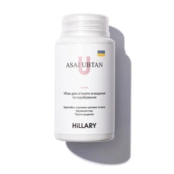 Убтан для м'якого очищення і скрабування Hillary ASAI UBTAN 100 г