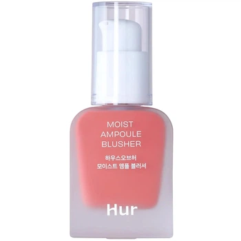 Зволожувальні рідкі ампульні рум'яна House of Hur Moist Ampoule Blusher Rose Brown 20 мл
