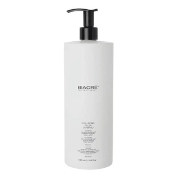 Увлажняющий шампунь Biacrē Hyaluronic Filler для деликатной очистки тонких и ослабленных волос 1000 мл