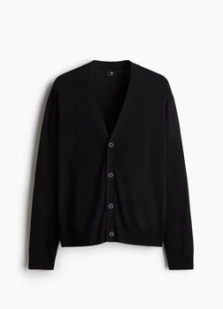 Кардиган H&M 18375 Чорний 3XL (1259)