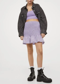 Спідниця H&M 18339 Світлий фіолетовий S (0954)
