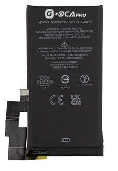 Аккумулятор акб батарея G63QN Google Pixel 6 Pro 5003mAh оригинал G+OCA PRo