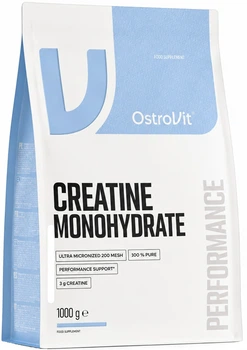 Креатин моногидрат OstroVit Creatine Monohydrate порошок 1 кг Natural (5903933917870)
