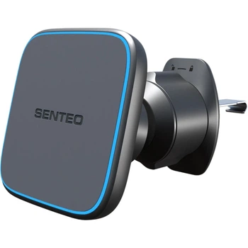Автодержатель с беспроводной зарядкой Senteo SH-05 Fixed 15W Airvent Black [171640]