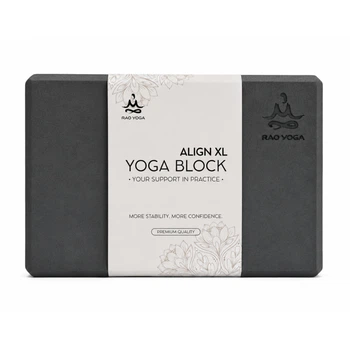 Блок для йоги ALIGN XL RAO 23×15×7.6 см антрацитовый
