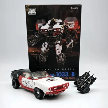 Робот-трансформер Baiwei TW-1033 B "Shatter" (Шаттер / Дробилка) — Десептикон Маслкар, 18 см