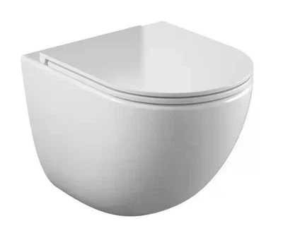 Подвесной унитаз Koller Pool ROUND PRO Smart Tornado 3.0 с сиденьем Soft-close Белый