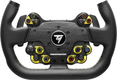 Кермо Thrustmaster EVO Racing 31U Leather Чорне з жовтим (4060490)