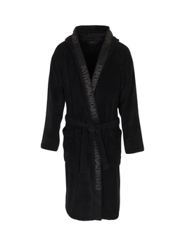 Халат чоловічий Emporio Armani XL Чорний (EM002255-black)