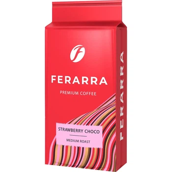Кава мелена Ferarra Strawberry Choco з ароматом Полуничного Шоколада 250г
