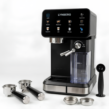 Автоматическая кофемашина Lynberg Cafe Lux 20K LB5803 с капучинатором, 3000 Вт