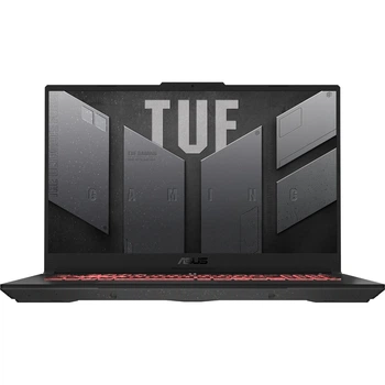 Ігровий ноутбук ASUS TUF Gaming A17 (FA707NUG-HX162), AMD Ryzen 7 7445HS, 17.3", Full HD, 16 ГБ, SSD 2 ТБ, NVIDIA GeForce RTX 4050, 6 ГБ, Free DOS, Темно-сірий