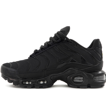 Кросівки чоловічі та жіночі Ni Air Max Plus TN Black / Най аїр макс ТН+ плюс чорні 36
