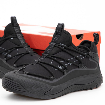 Кросівки чоловічі Ni ACG Mountain Fly Low Black Gore-Tex Termo / Най АЦГ Маунтайн Гор-Текс низькі чорні термо 42