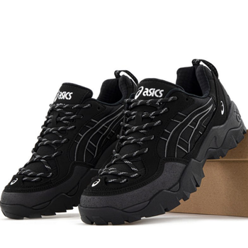 Кроссовки мужские Asi Gel-Pickax Black / кроссовки Аси гель черные 42