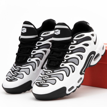 Кросівки чоловічі Ni Air Max Tn Plus Drift White Black / Най Аір Макс Тн плюс Дріфт білі 40
