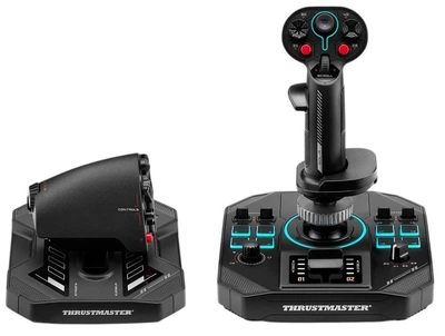 Комплект джойстик с рычагом управления Thrustmaster SOL-R 4 HOTAS Черный (2960945)