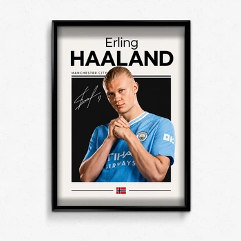 Постер в рамці Erling Haaland А3