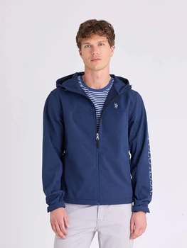 Куртка демисезонная с капюшоном мужская U.S. Polo Assn 109800-R700A(Classic Navy) M Синяя (887260788189)