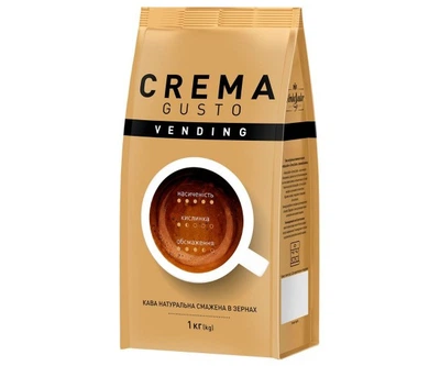 Кава натуральна смажена в зернах Vending Crema Gusto TM Ambassador 1000 g