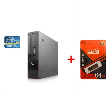 ПК Fujitsu Esprimo E700 E85+ SFF / Intel Core i5-2400 (4 ядра по 3.1 - 3.4 GHz) / 8 GB DDR3 / 500 GB HDD / Intel HD Graphics 2000 / DVD-ROM б/у + Подарок Флеш-накопитель USB 64 GB