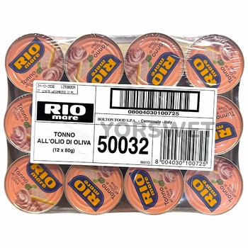 Тунець Rio Mare Olio di Oliva 12х80 г (0107)