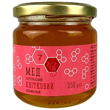 Мед "7" Квітковий 250 г
