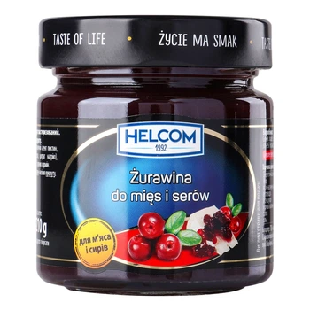 Соус Helcom журавлина до м'яса та сирів 210 г