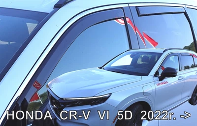 Дефлекторы окон ветровики Honda CR-V 5D 22- вставные 4шт Heko Хонда СРВ TR03319