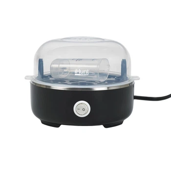 Яйцеварка iHunt BRO Egg Boiler (350 Вт, на 7 яиц, нержавеющая сталь, звуковой сигнал, лоток для омлета)