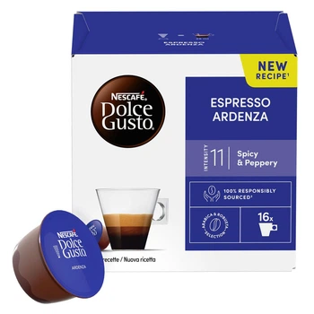 Кава мелена в Капсулах Nescafe Dolce Gusto Espresso ardenza Spicy&Peppery Нескафе Еспресо Арденза Пряний та Запальний 16шт 104г
