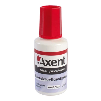 Корректор с кисточкой 20мл AXENT /7001-A/ (12/576)