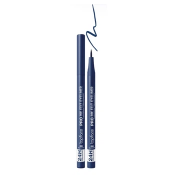 Підводка-фломастер для очей Topface Pro Ink Felt Eyeliner для тонких та графічних стрілок №03 Синій, 1,2 мл